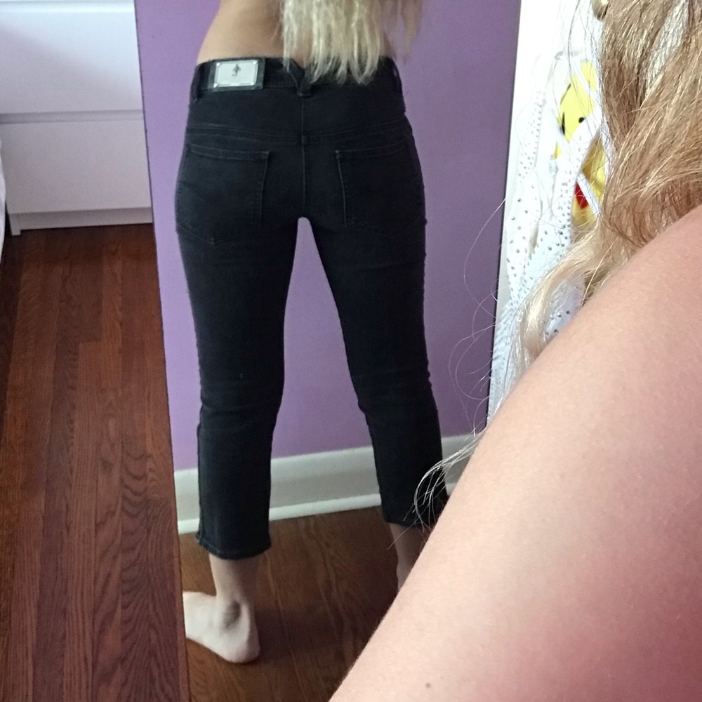💖 90s Y2K VERSACE CAPRI JEANS 💖 - Picture 5 of 6